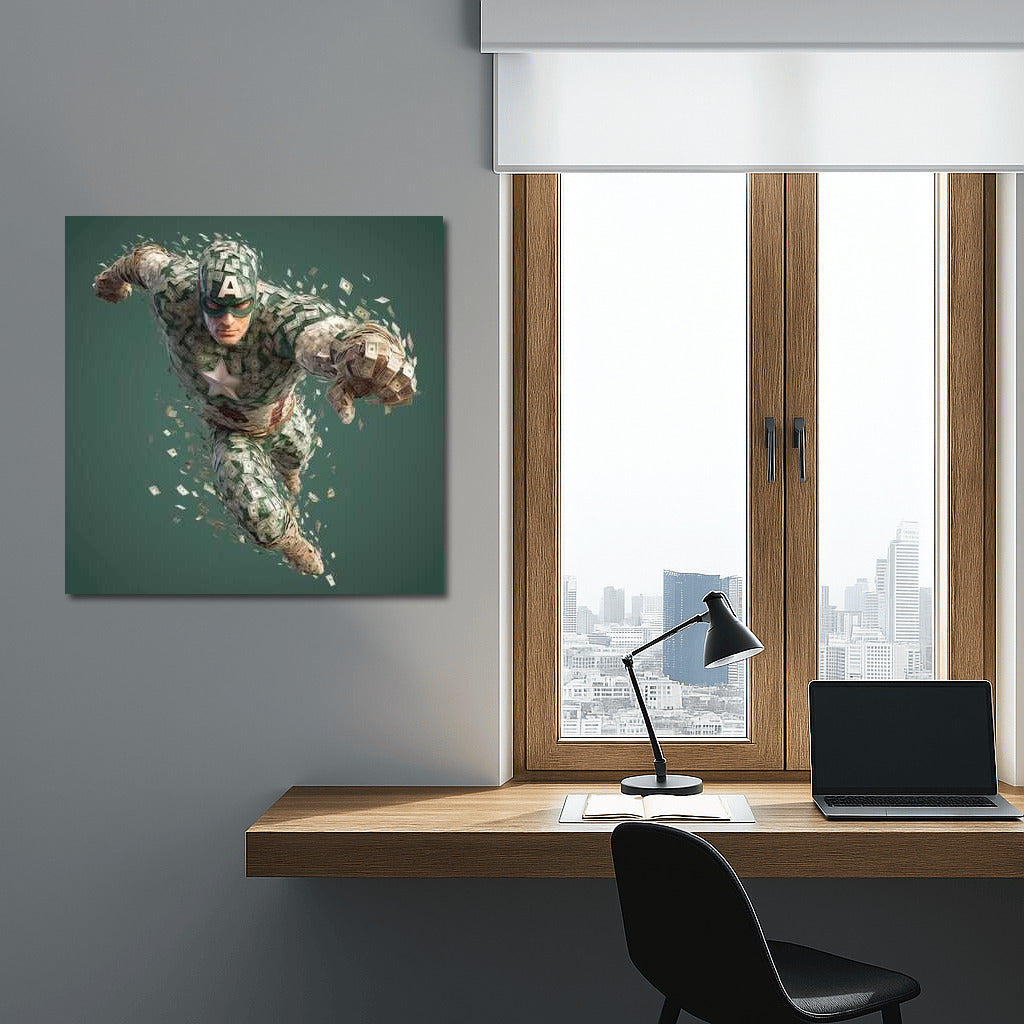 Superhero in the Money Cloud: Symbol of Success