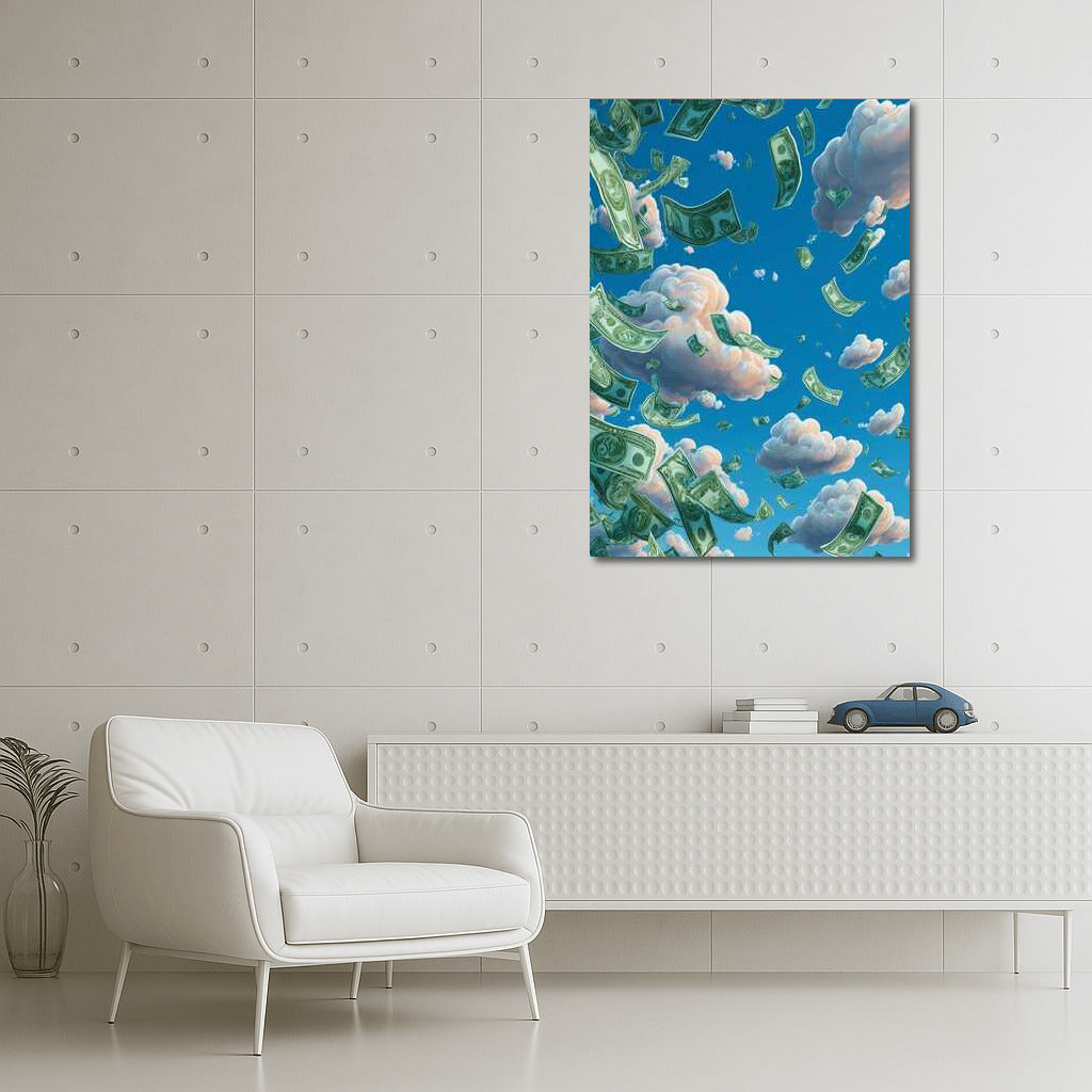 Floating Bills: A Dream of Unlimited Possibilities