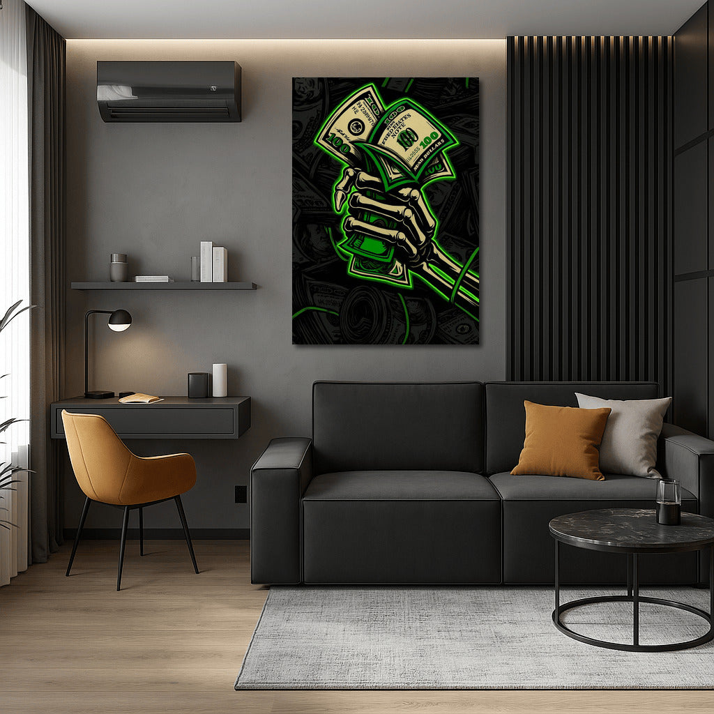 Skeletal Grip: Time and Wealth in a Vivid Graphic Story