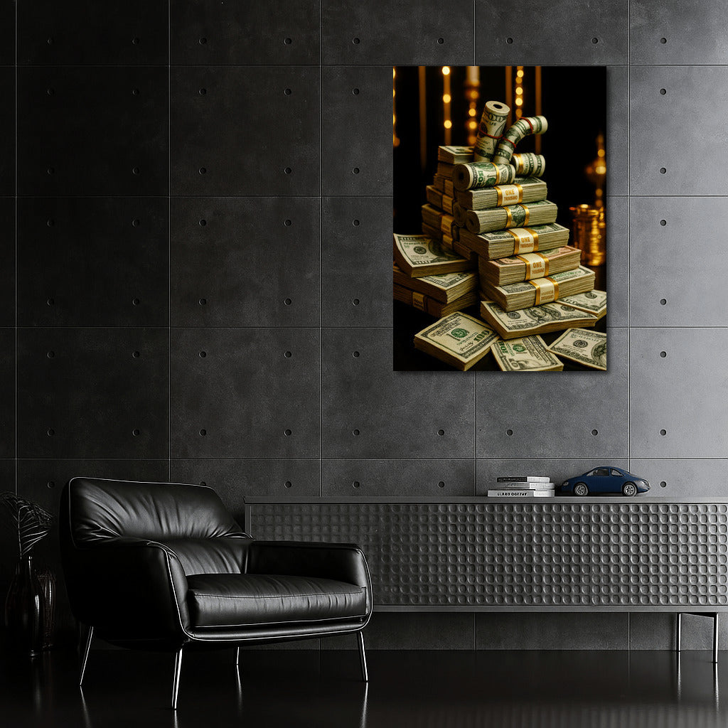 Pyramid of Wealth: Dollars and Chic