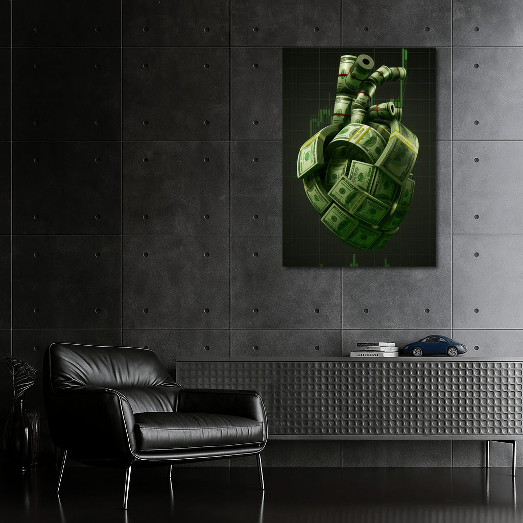 Heart of Banknotes: Pulse of Money and Charts