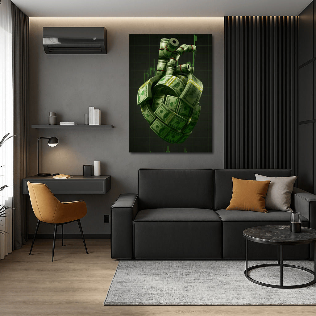 Heart of Banknotes: Pulse of Money and Charts