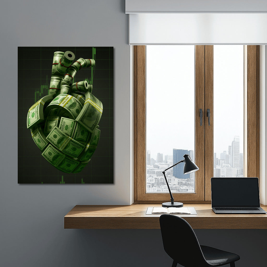 Heart of Banknotes: Pulse of Money and Charts