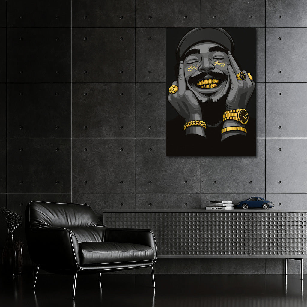 Mysterious Smile of Gold: Elegance and Style in Your Space