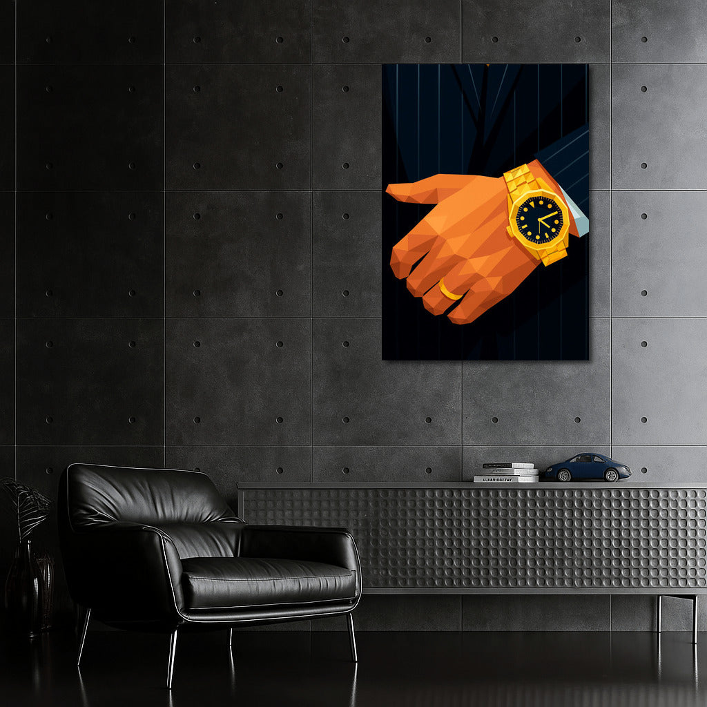 Gold Watch: Symbol of Time and Wealth