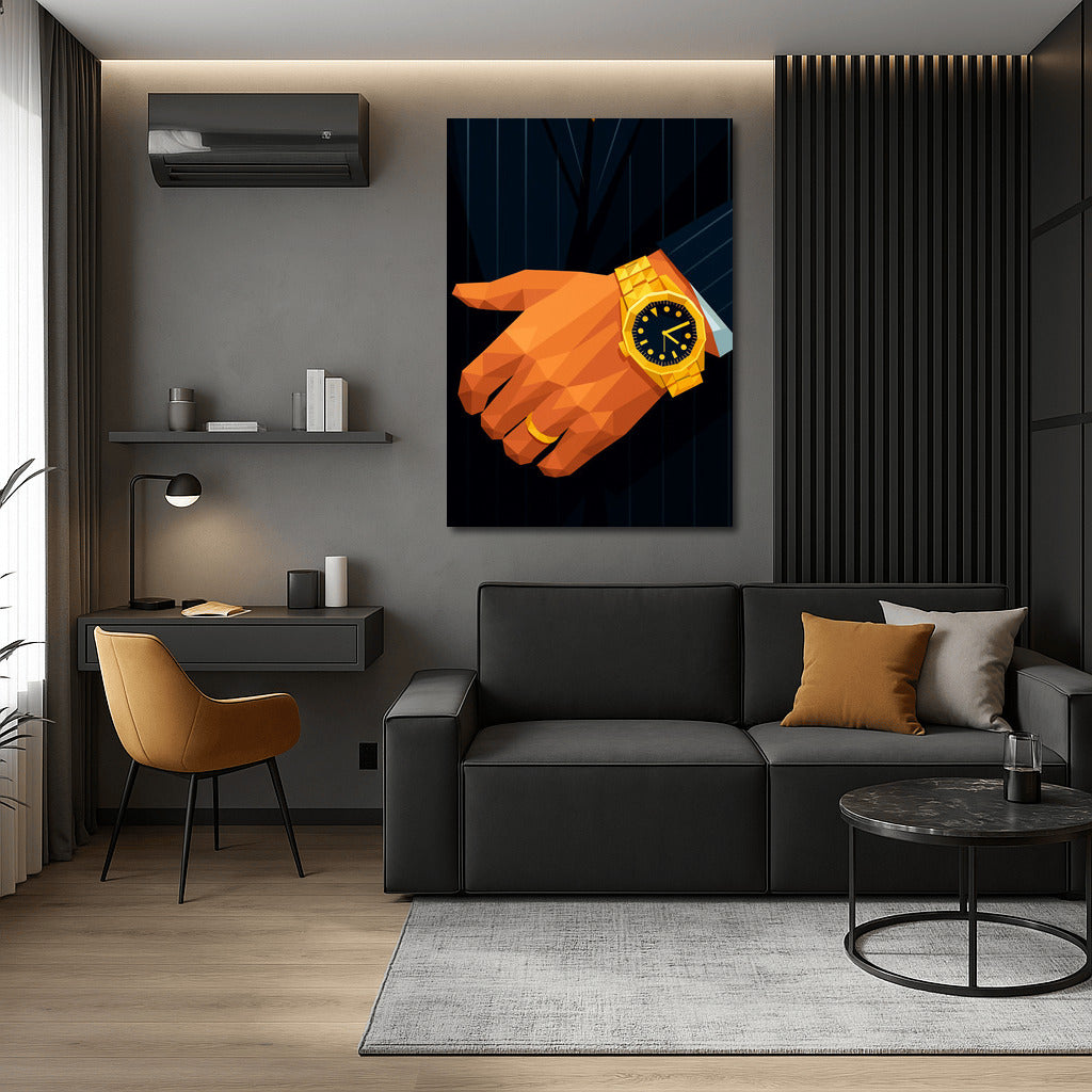 Gold Watch: Symbol of Time and Wealth