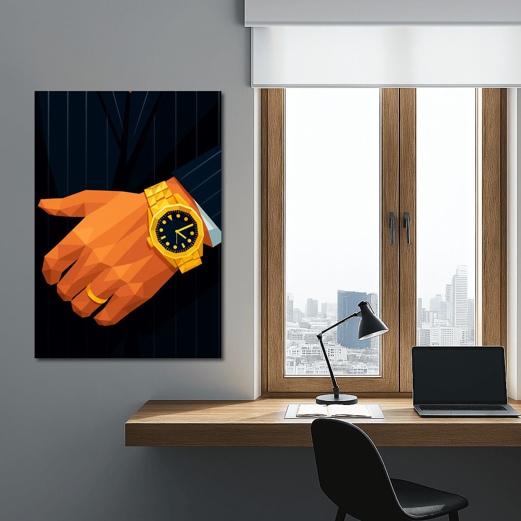 Gold Watch: Symbol of Time and Wealth