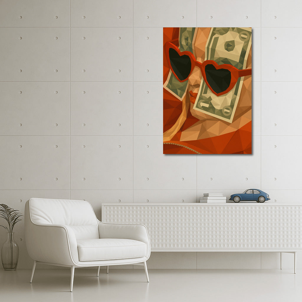 Glamour Glitter: Style and Money in Polygonal Design