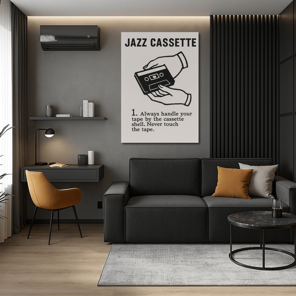 Retro Cassettes: Musical Instruments of the Time