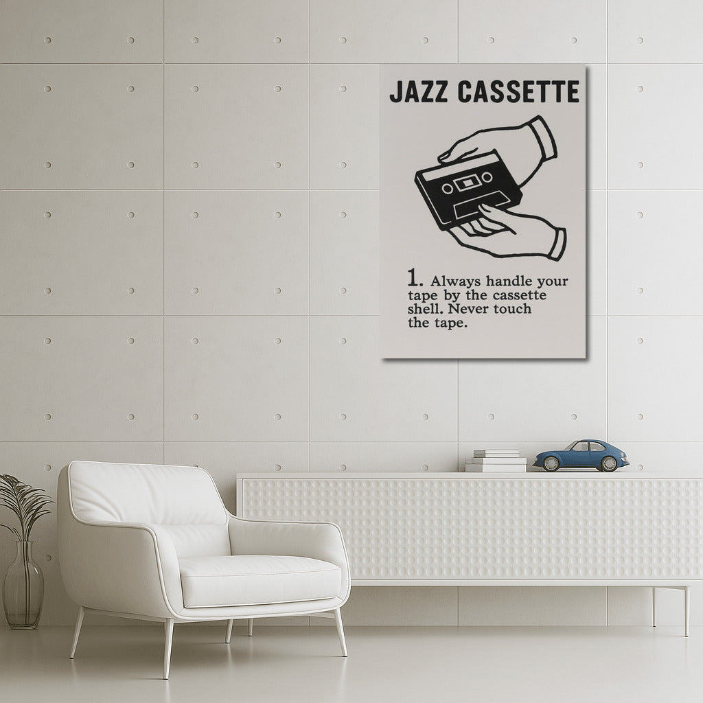 Retro Cassettes: Musical Instruments of the Time