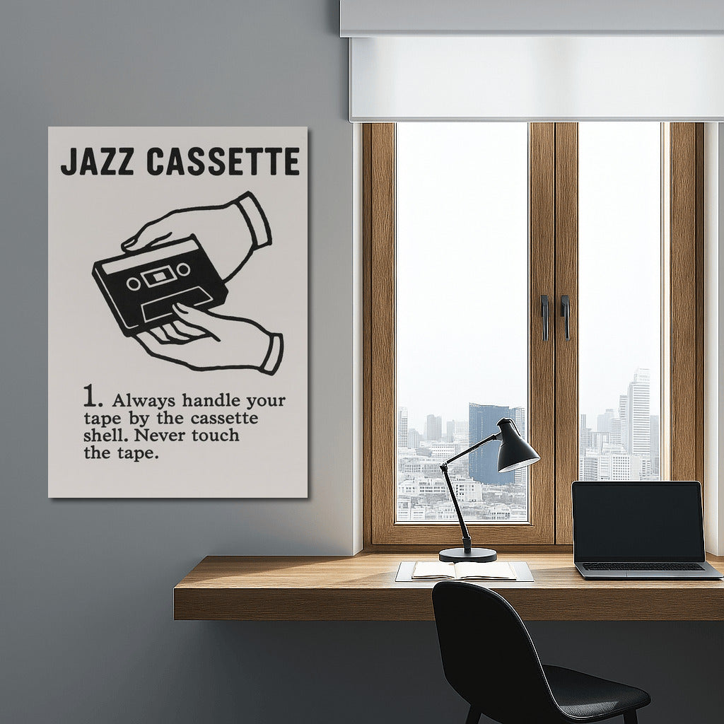 Retro Cassettes: Musical Instruments of the Time