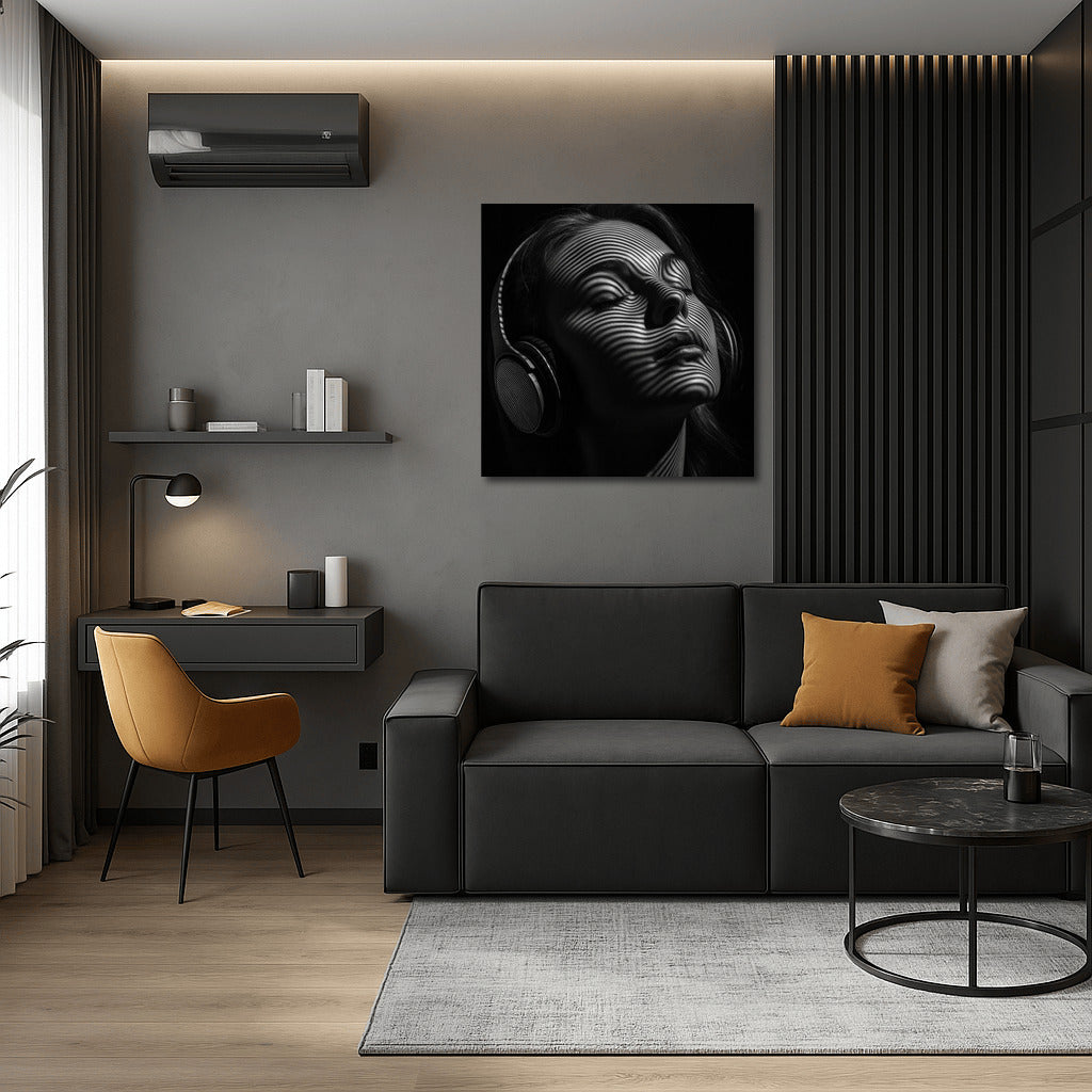 Neon Symphony: Musical Instruments in Light and Shadow