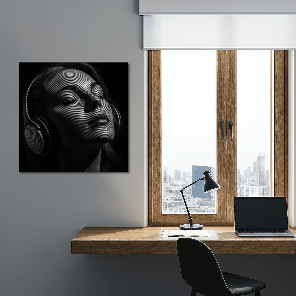 Neon Symphony: Musical Instruments in Light and Shadow