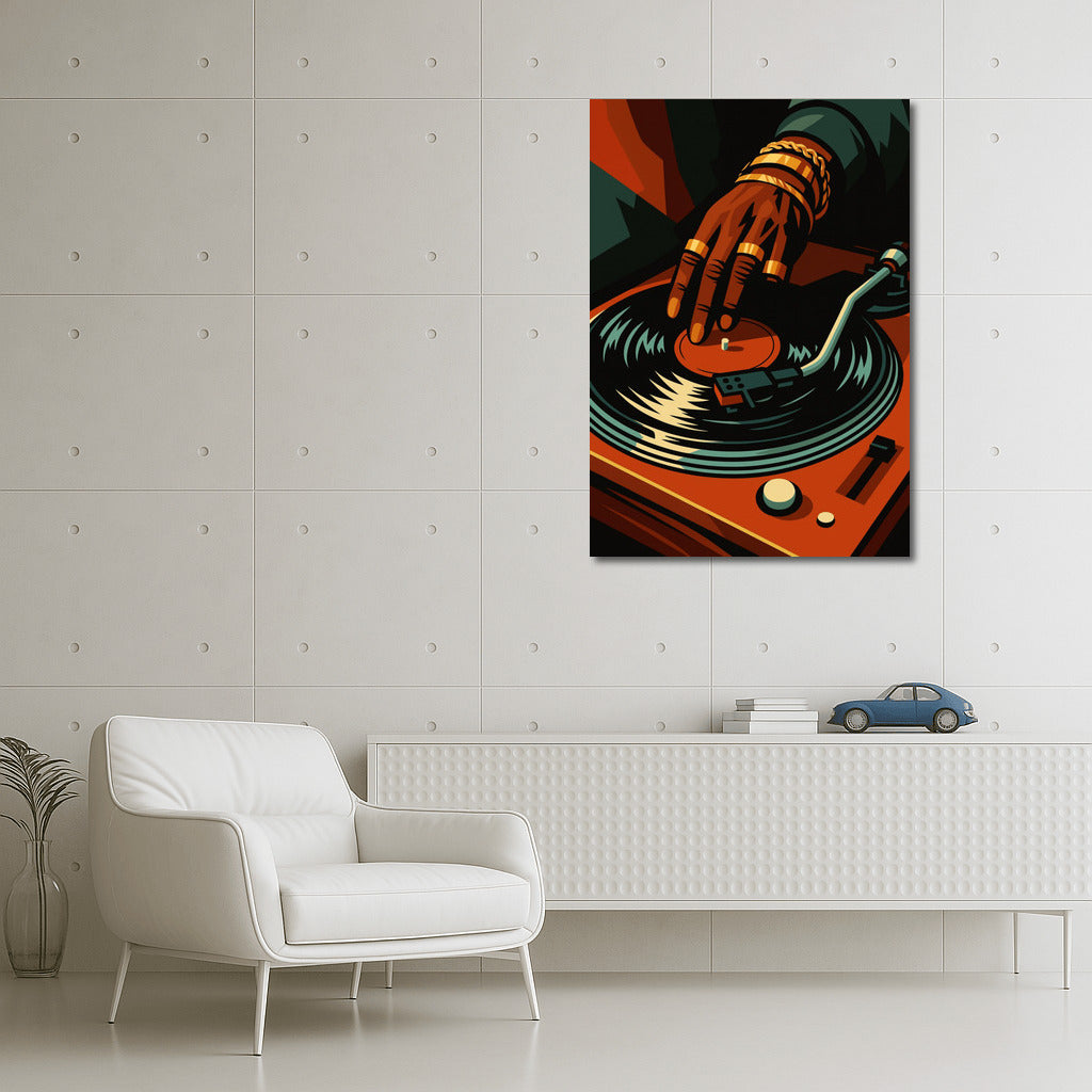 Vinyl Rhythm: Musical Instruments