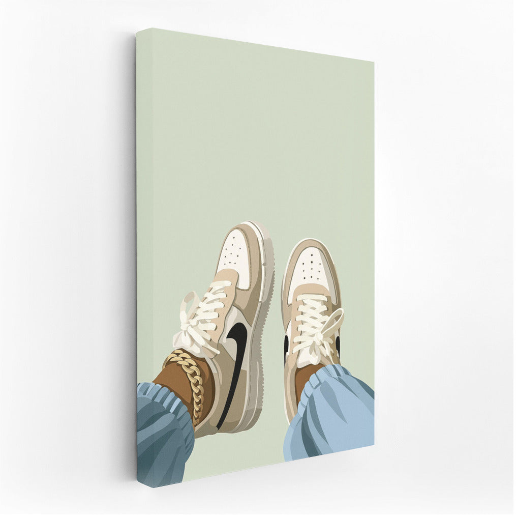 Dynamics of Style: Iconic Nike Sneakers