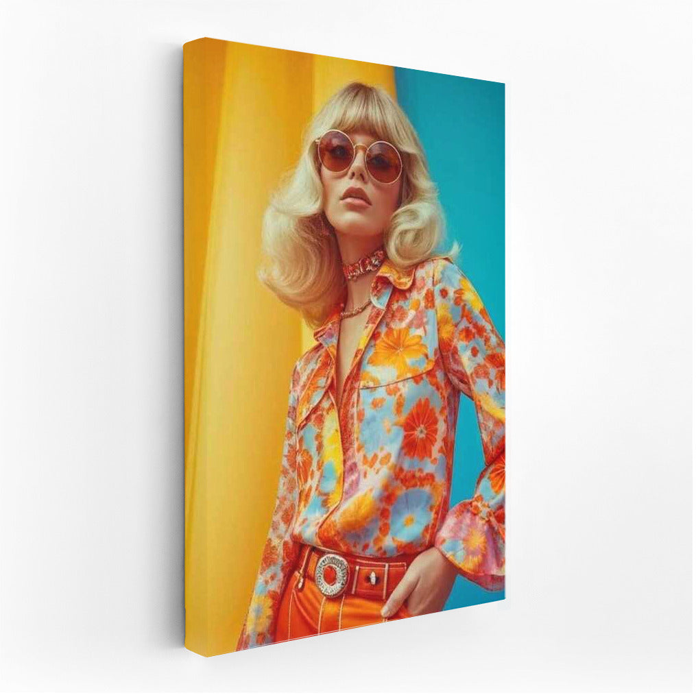 Floral Vintage: Freedom and Style in the Spirit of Retro 70S Nostalgia