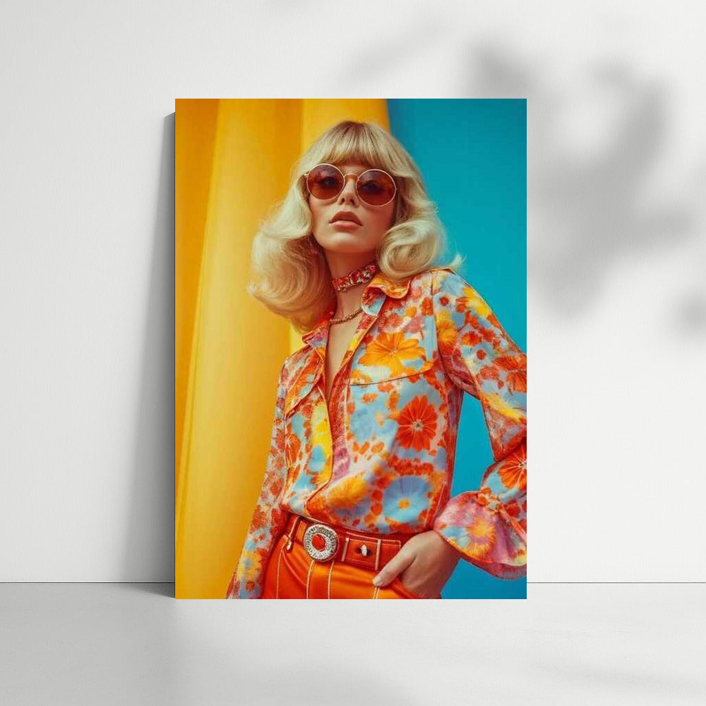 Floral Vintage: Freedom and Style in the Spirit of Retro 70S Nostalgia