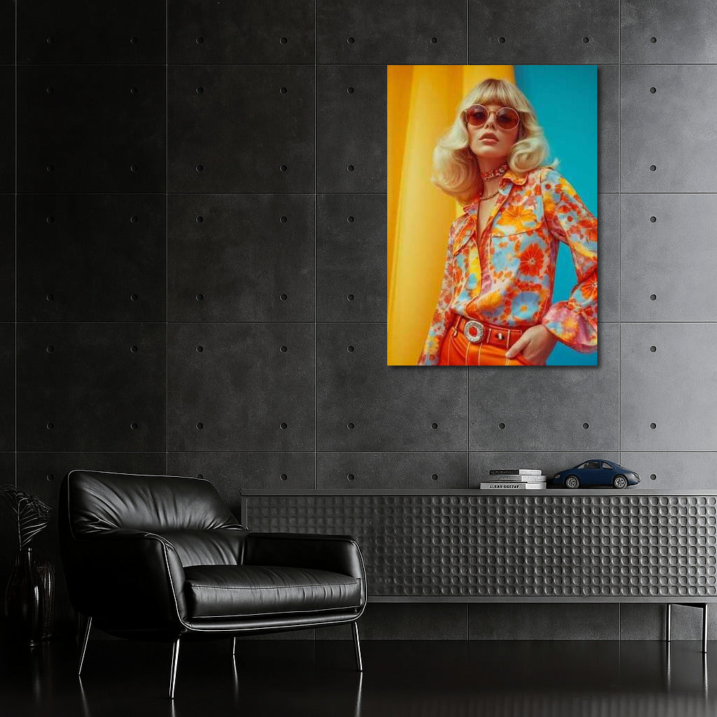 Floral Vintage: Freedom and Style in the Spirit of Retro 70S Nostalgia