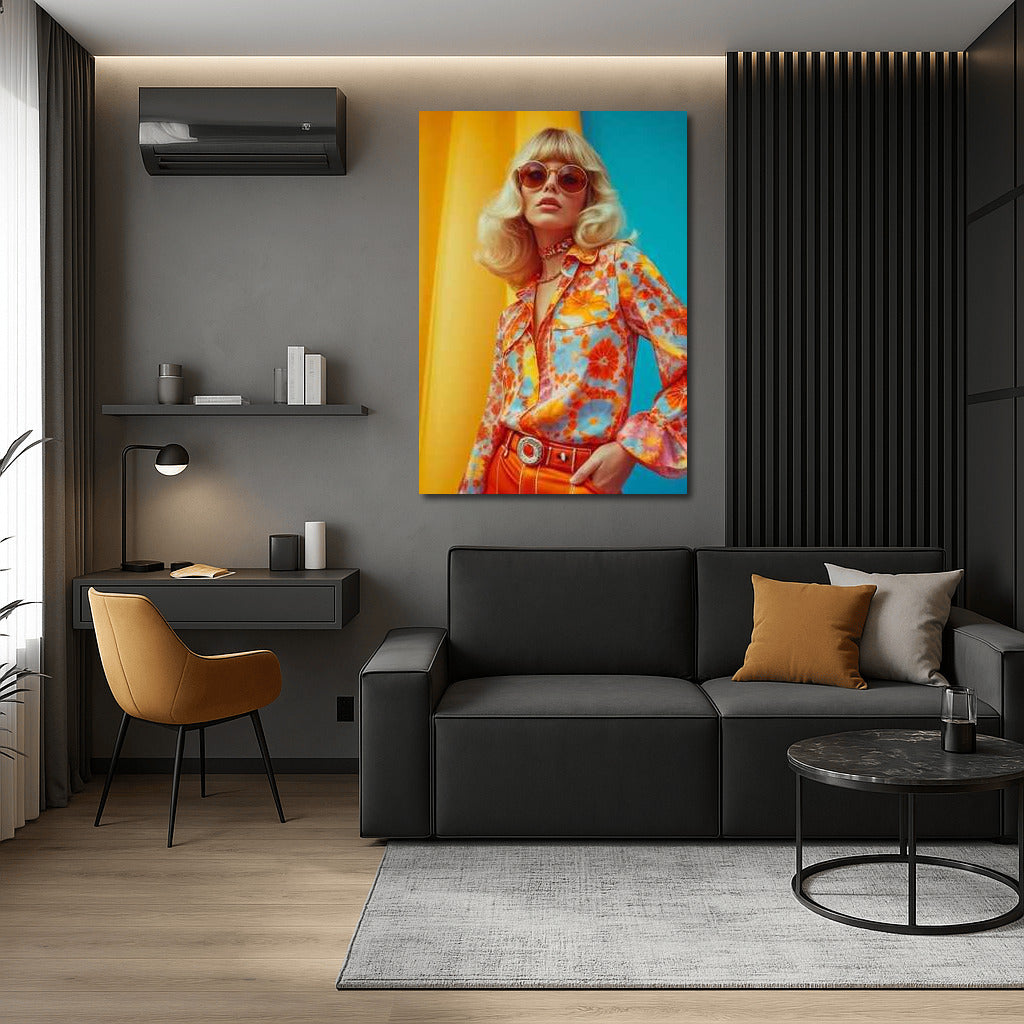 Floral Vintage: Freedom and Style in the Spirit of Retro 70S Nostalgia