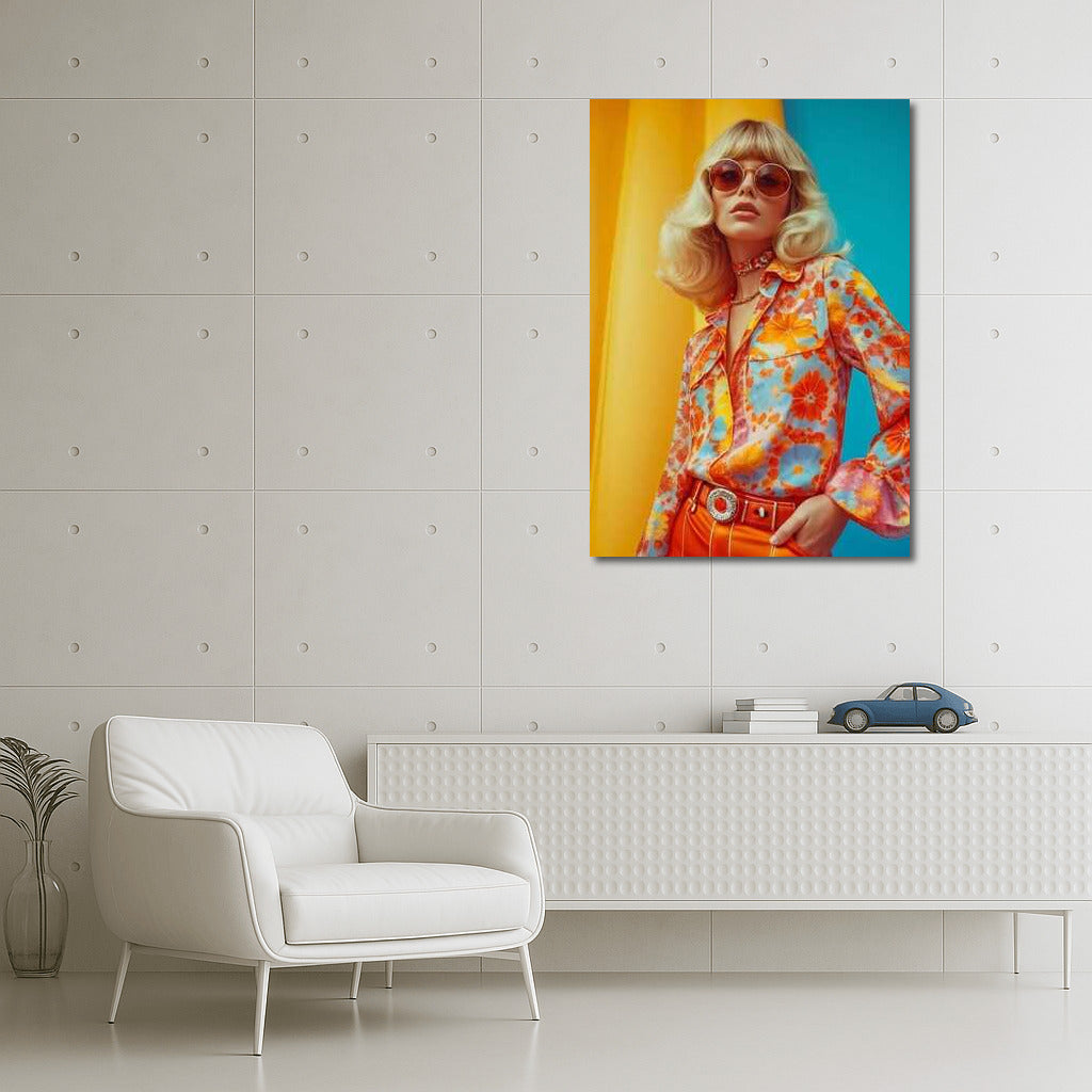 Floral Vintage: Freedom and Style in the Spirit of Retro 70S Nostalgia
