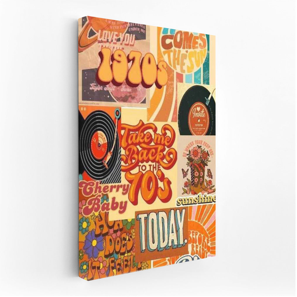 Vibrant Vibes: Vintage 70's Style