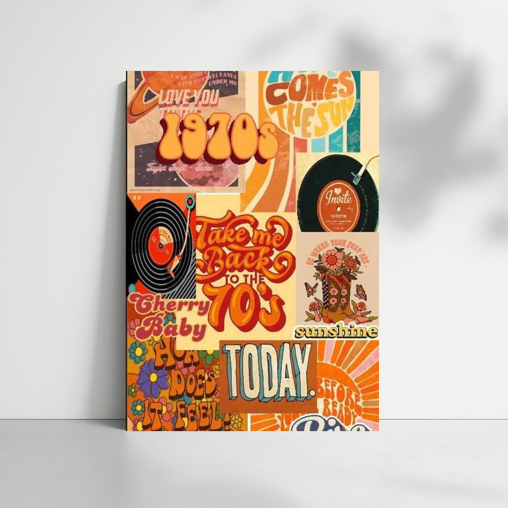 Vibrant Vibes: Vintage 70's Style