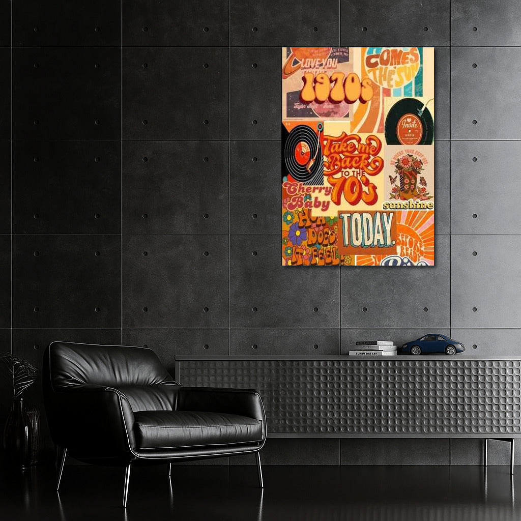 Vibrant Vibes: Vintage 70's Style