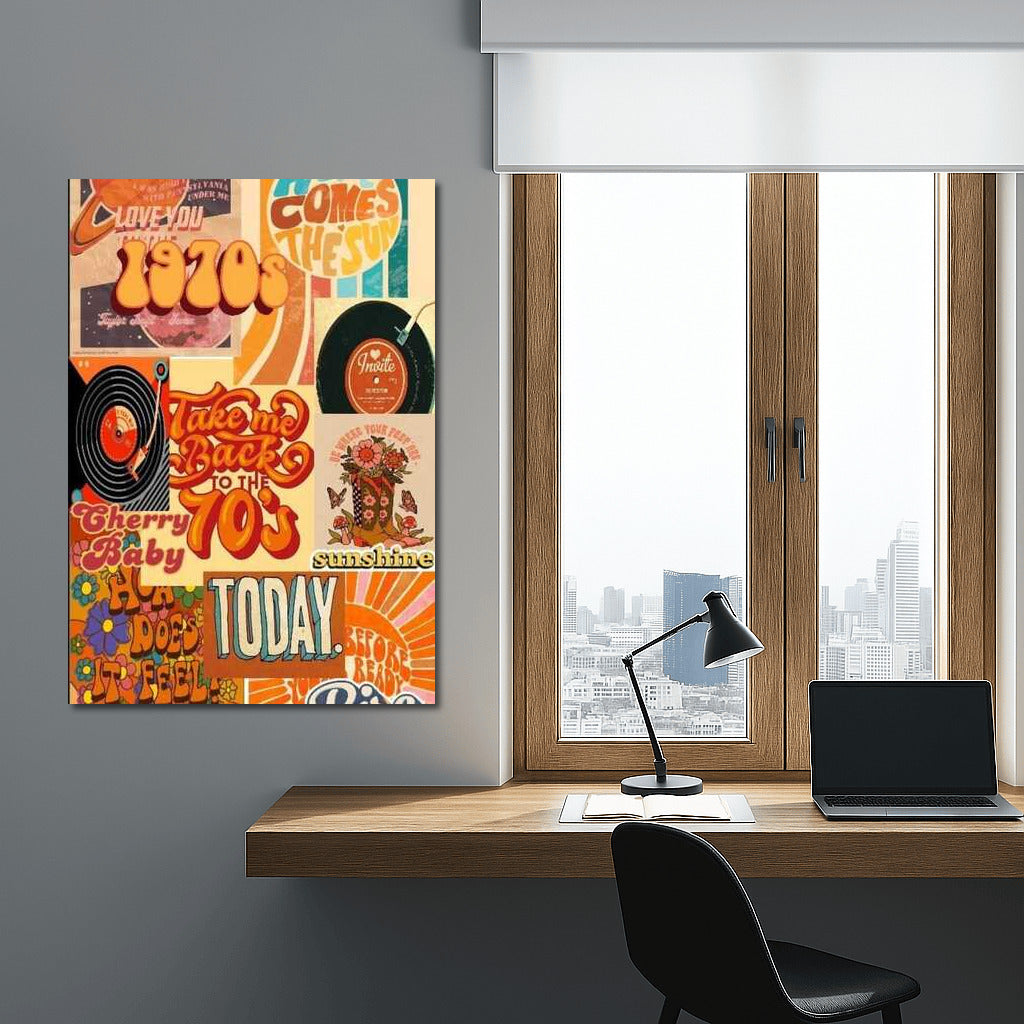 Vibrant Vibes: Vintage 70's Style