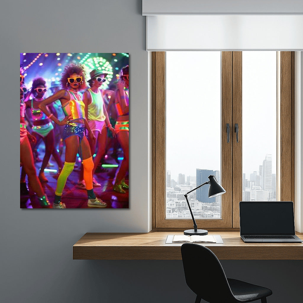 A Bright Splash of Disco: Retro 70S Nostalgia Energy