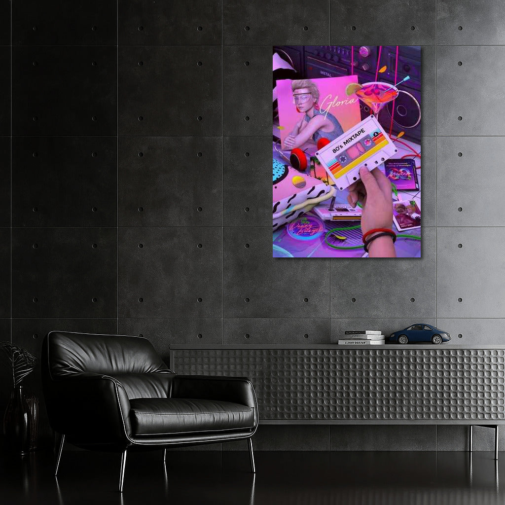 Bright Cassettes: Vintage Nostalgia of the 80s