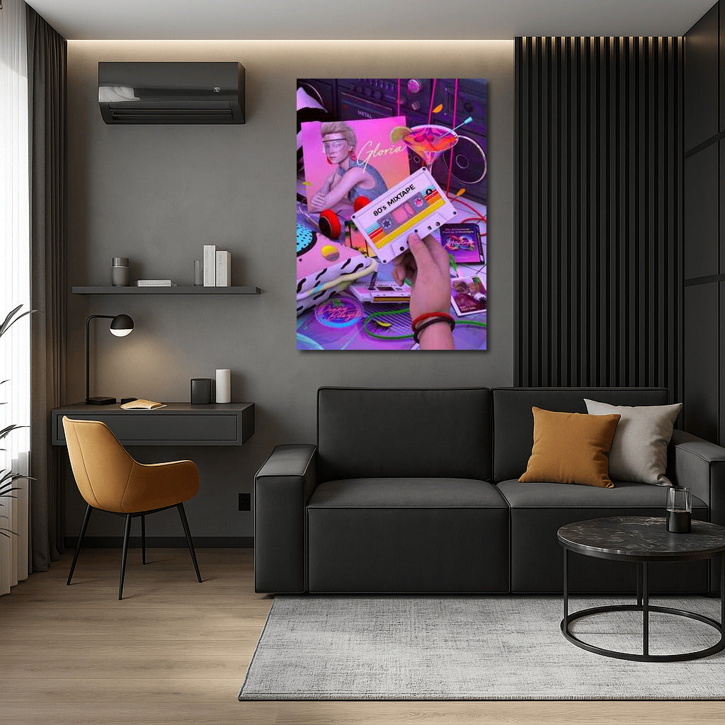 Bright Cassettes: Vintage Nostalgia of the 80s