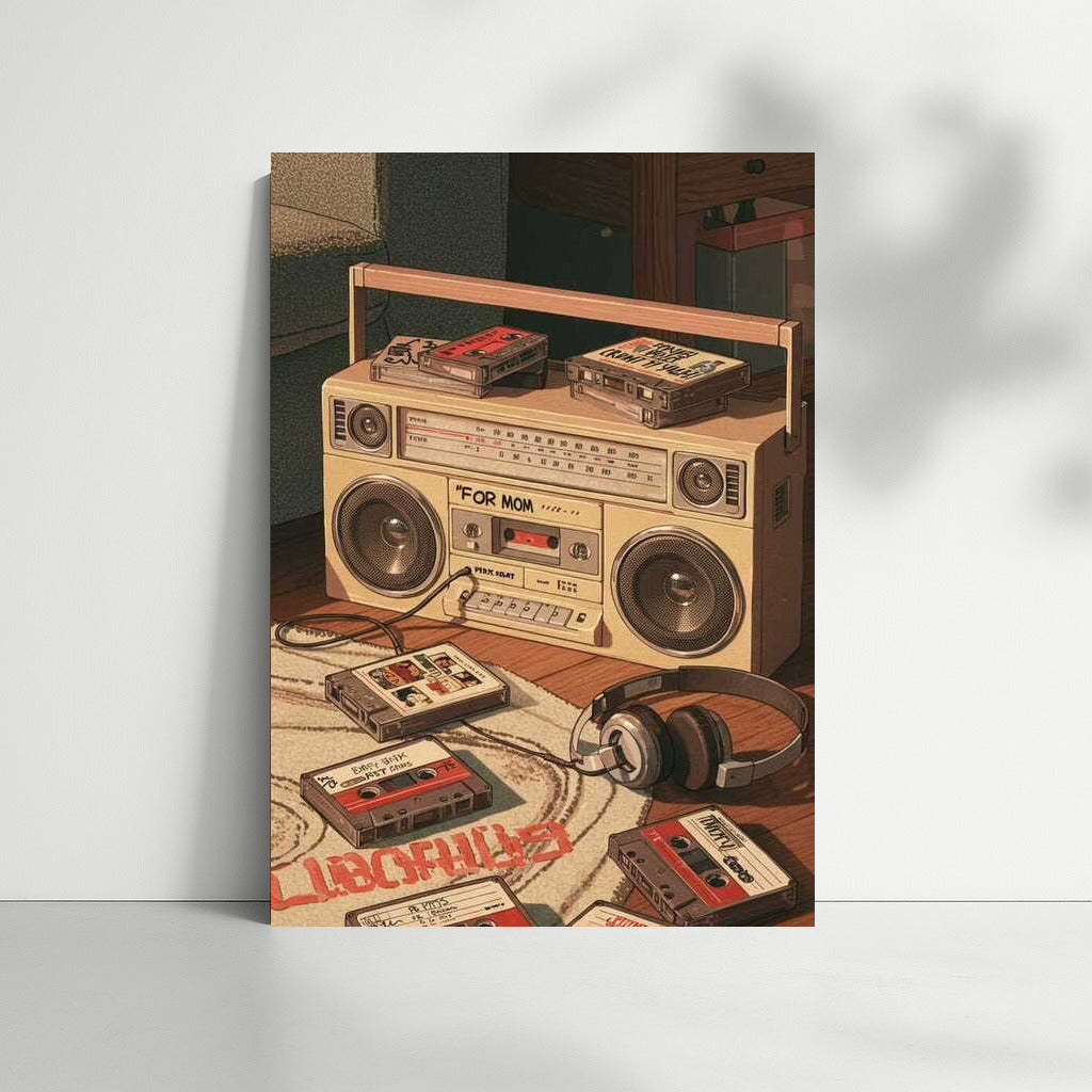 Tape Recorder and Cassettes: Cozy Atmosphere of the 90s