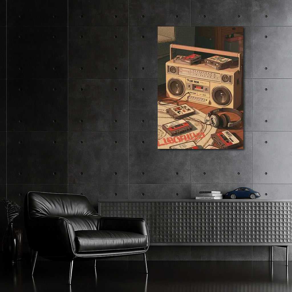 Tape Recorder and Cassettes: Cozy Atmosphere of the 90s