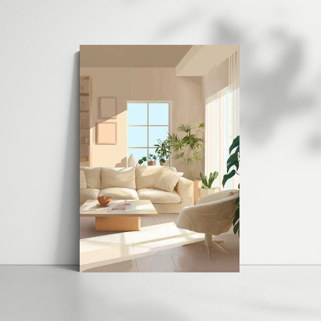 Harmony of Light and Shadow: Cozy Interior