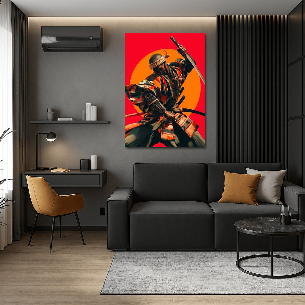 Samurai on the Move: Energy of the Ancient Warriors