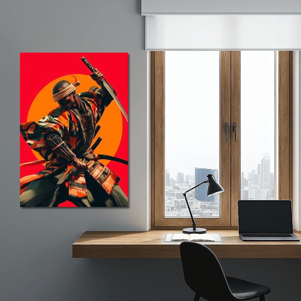 Samurai on the Move: Energy of the Ancient Warriors