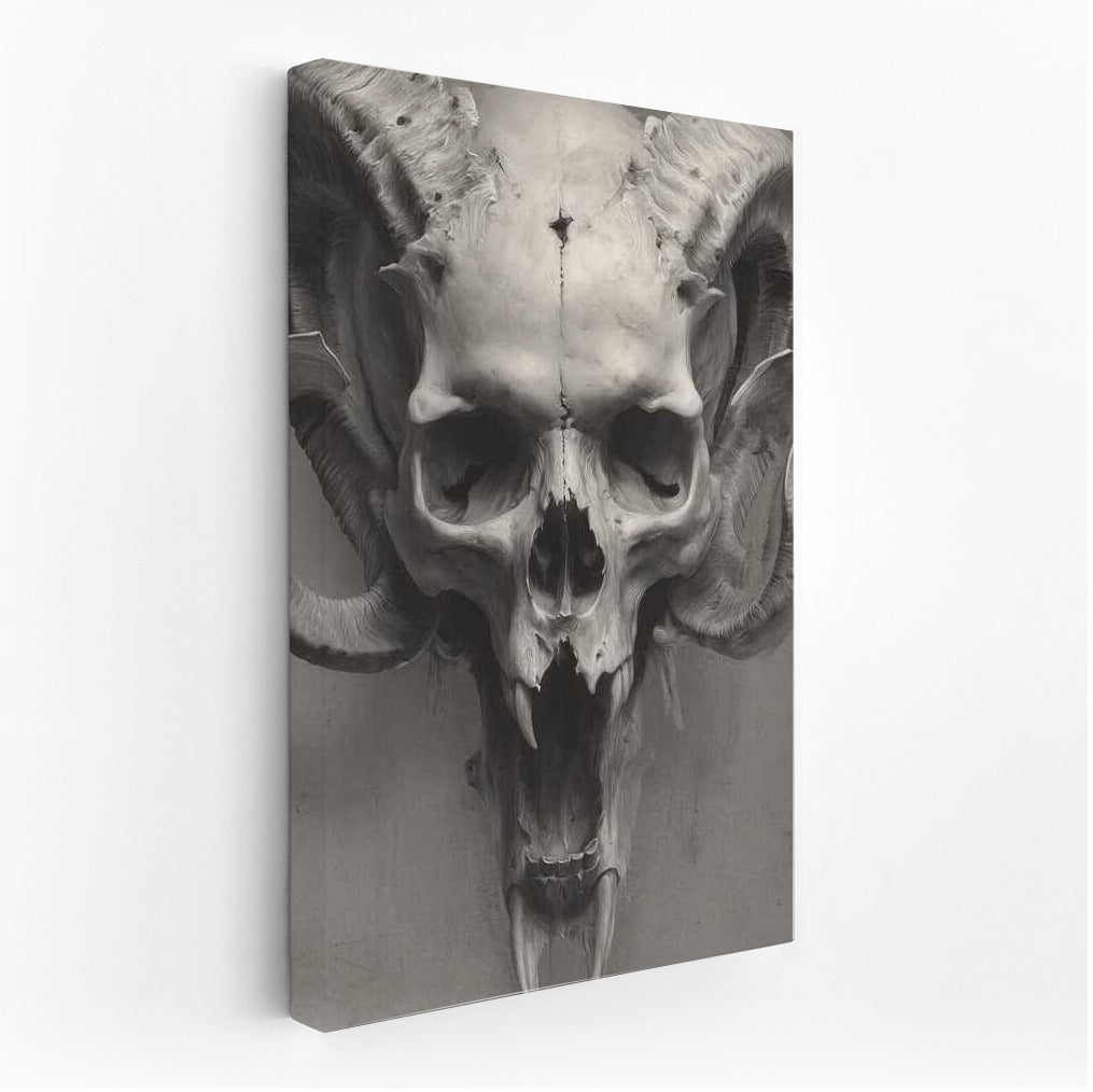 Skull with Horns: Mysticism and Nature