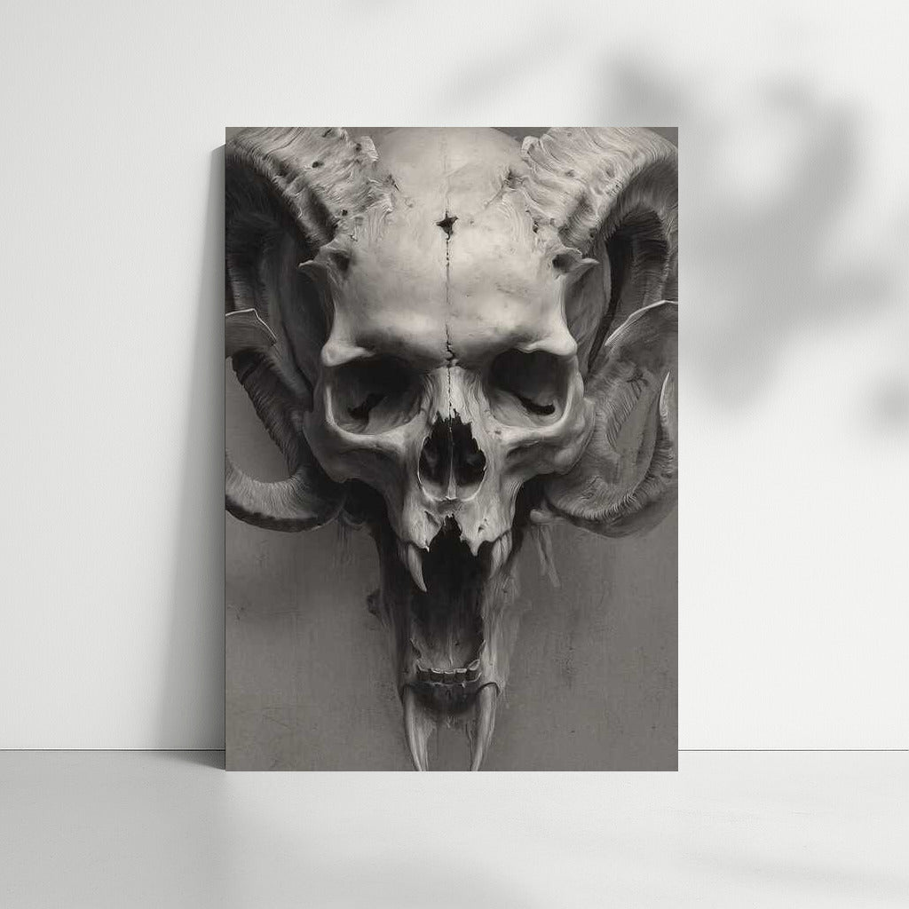 Skull with Horns: Mysticism and Nature