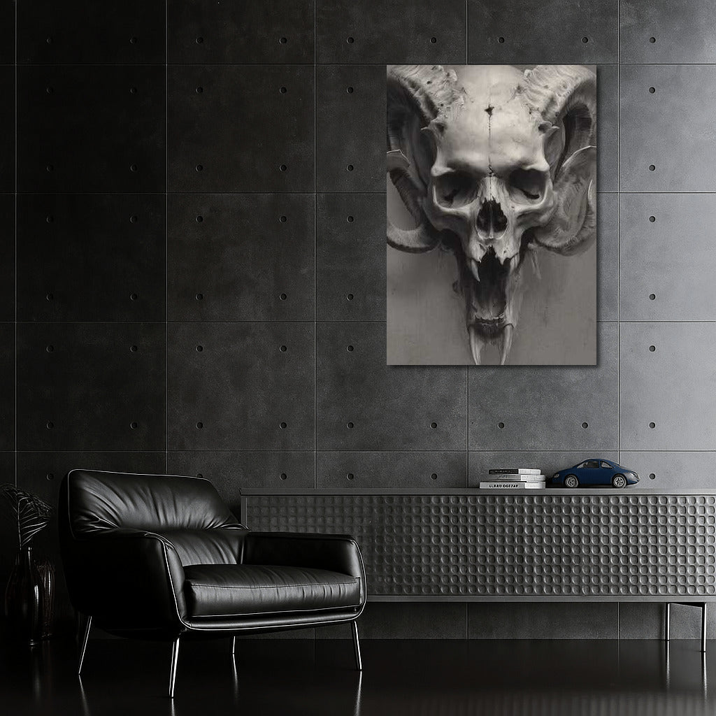 Skull with Horns: Mysticism and Nature