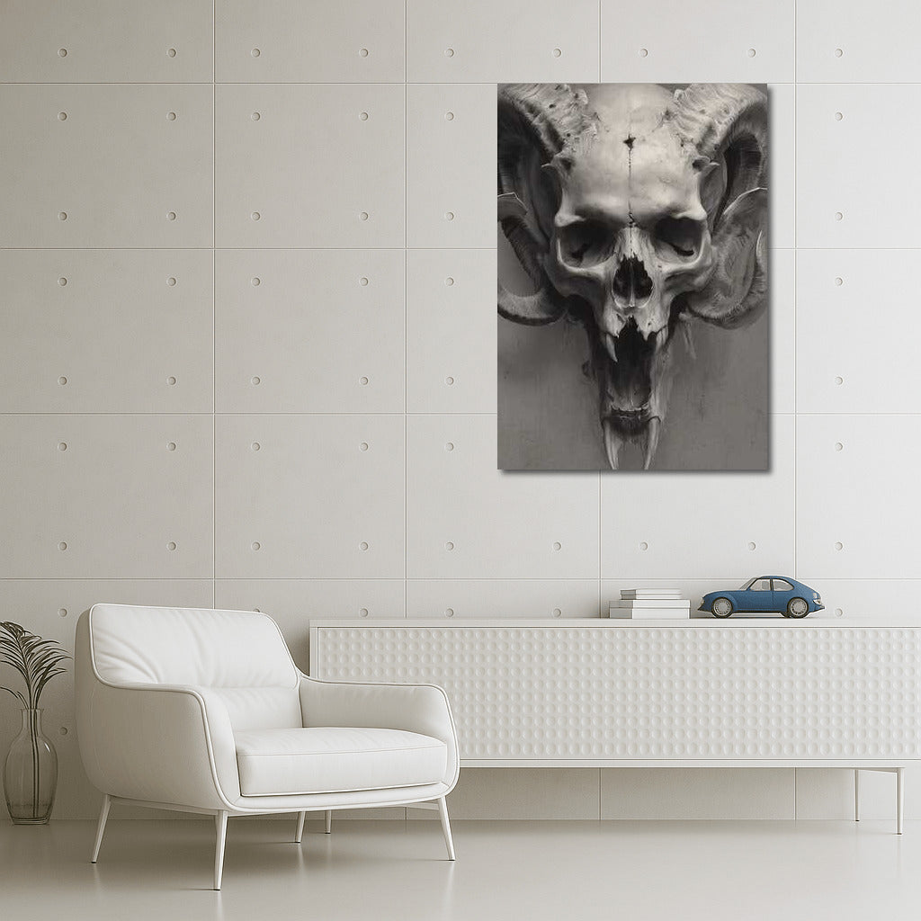 Skull with Horns: Mysticism and Nature