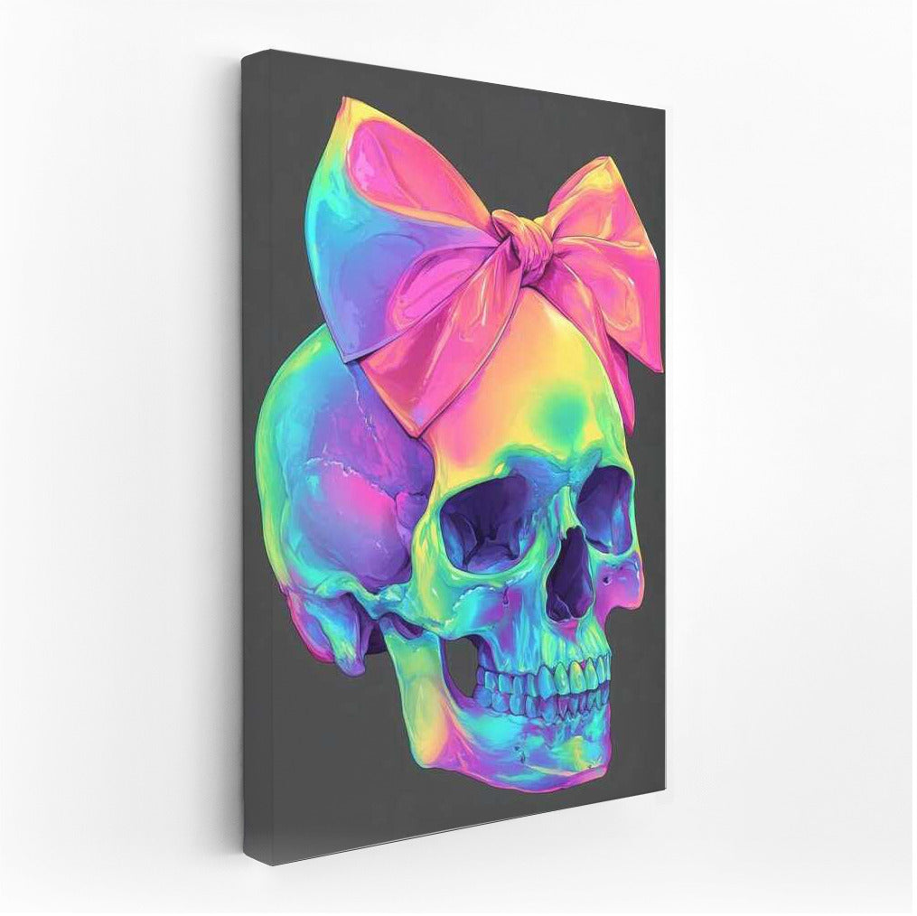 Skull with Bow: Bright Riddle