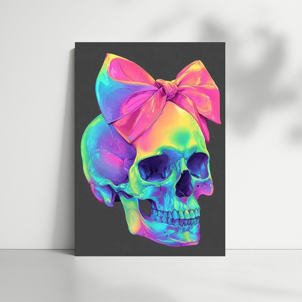 Skull with Bow: Bright Riddle
