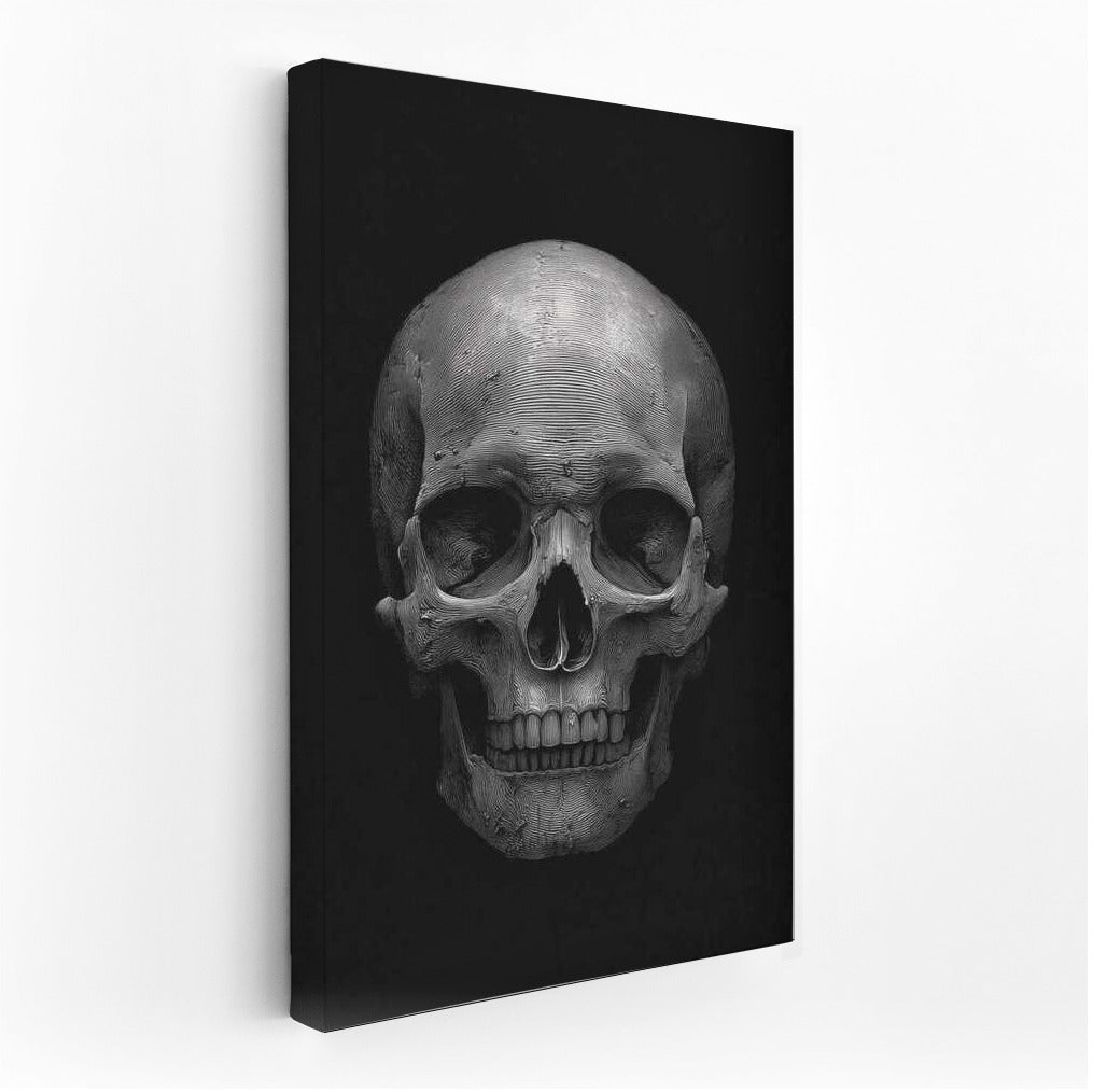 Mysterious Skull: Power and Contrast