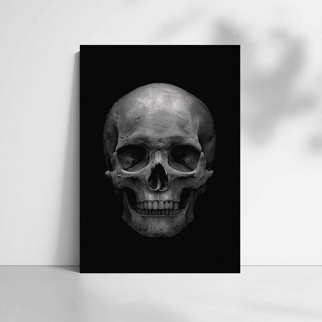Mysterious Skull: Power and Contrast