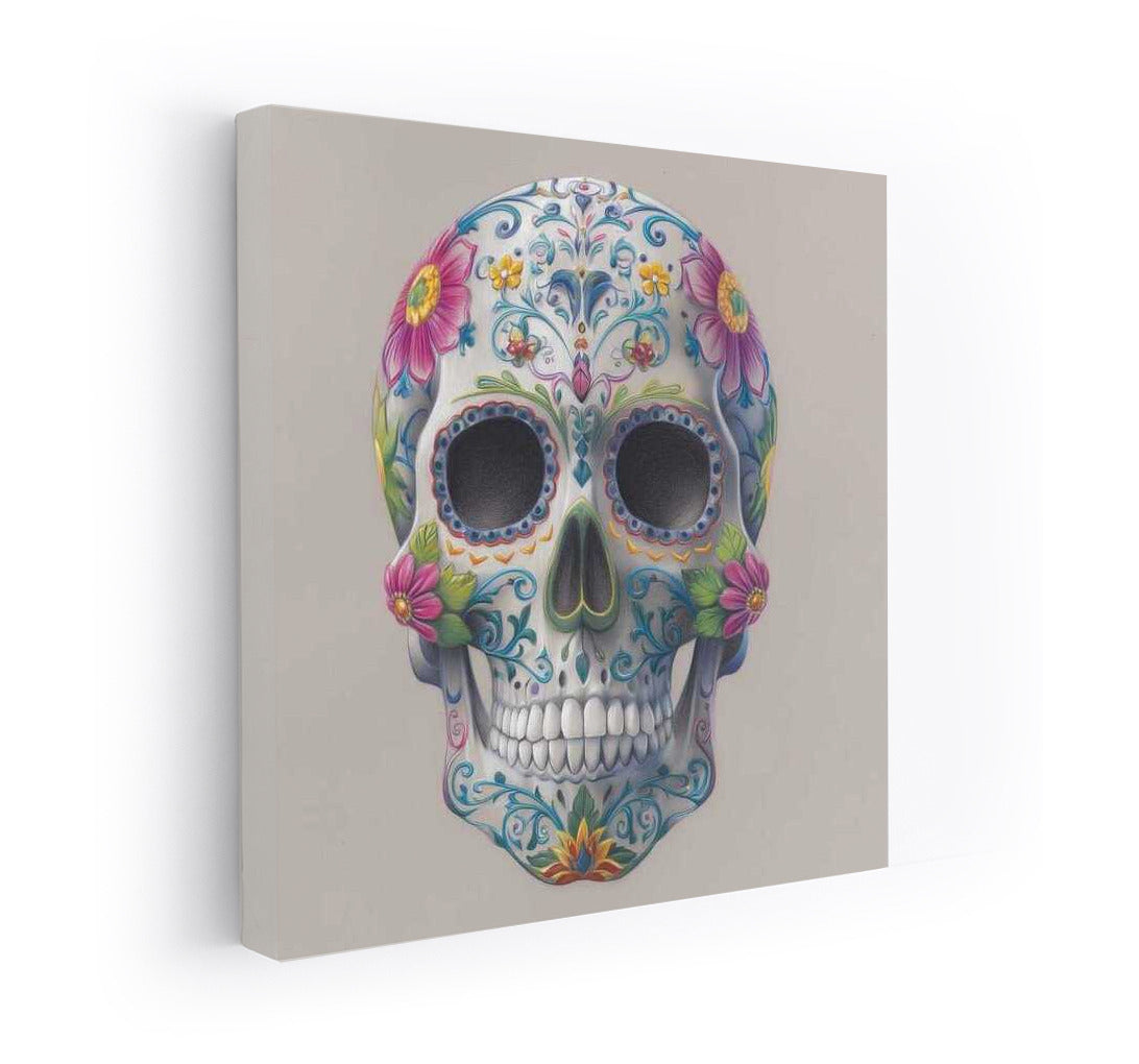 Flower Skull: A Vibrant Symbol of Life