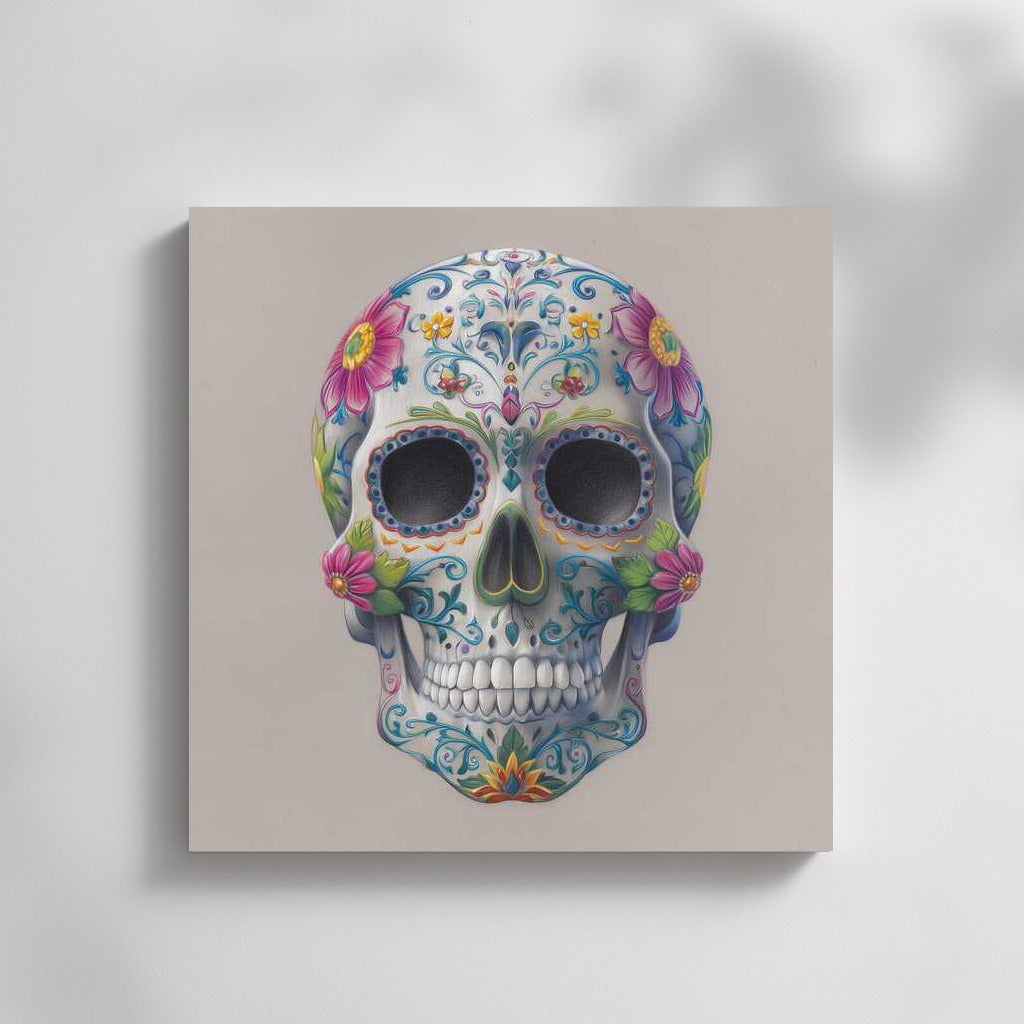Flower Skull: A Vibrant Symbol of Life