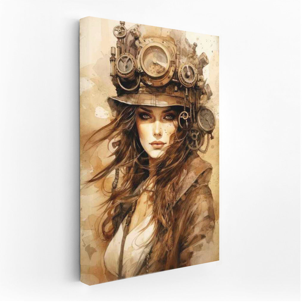Elegant Steampunk Gears: Vintage Fantasy
