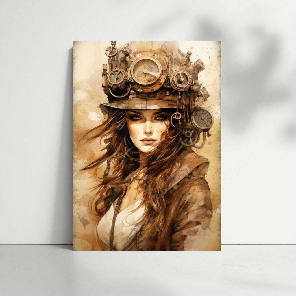 Elegant Steampunk Gears: Vintage Fantasy