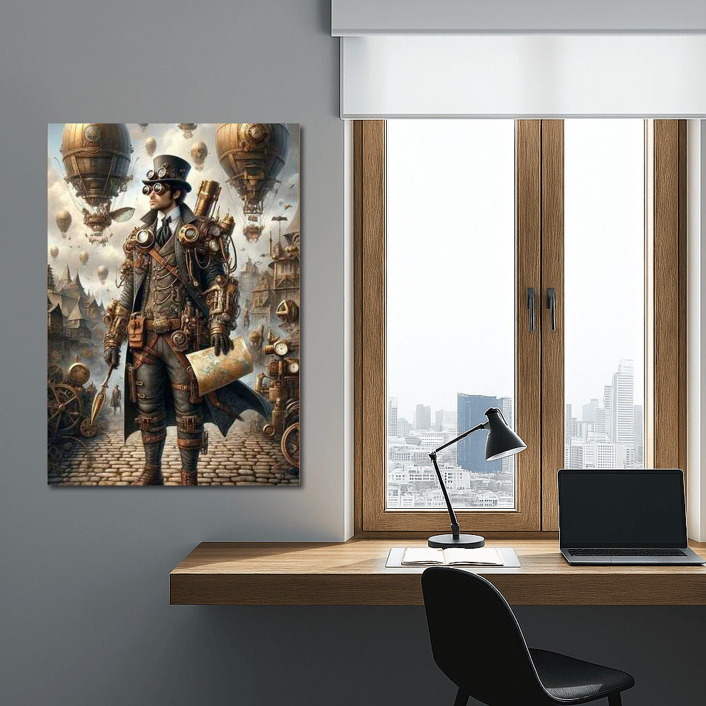 Victorian Adventurer and the Majesty of Airships: The World of Steampunk