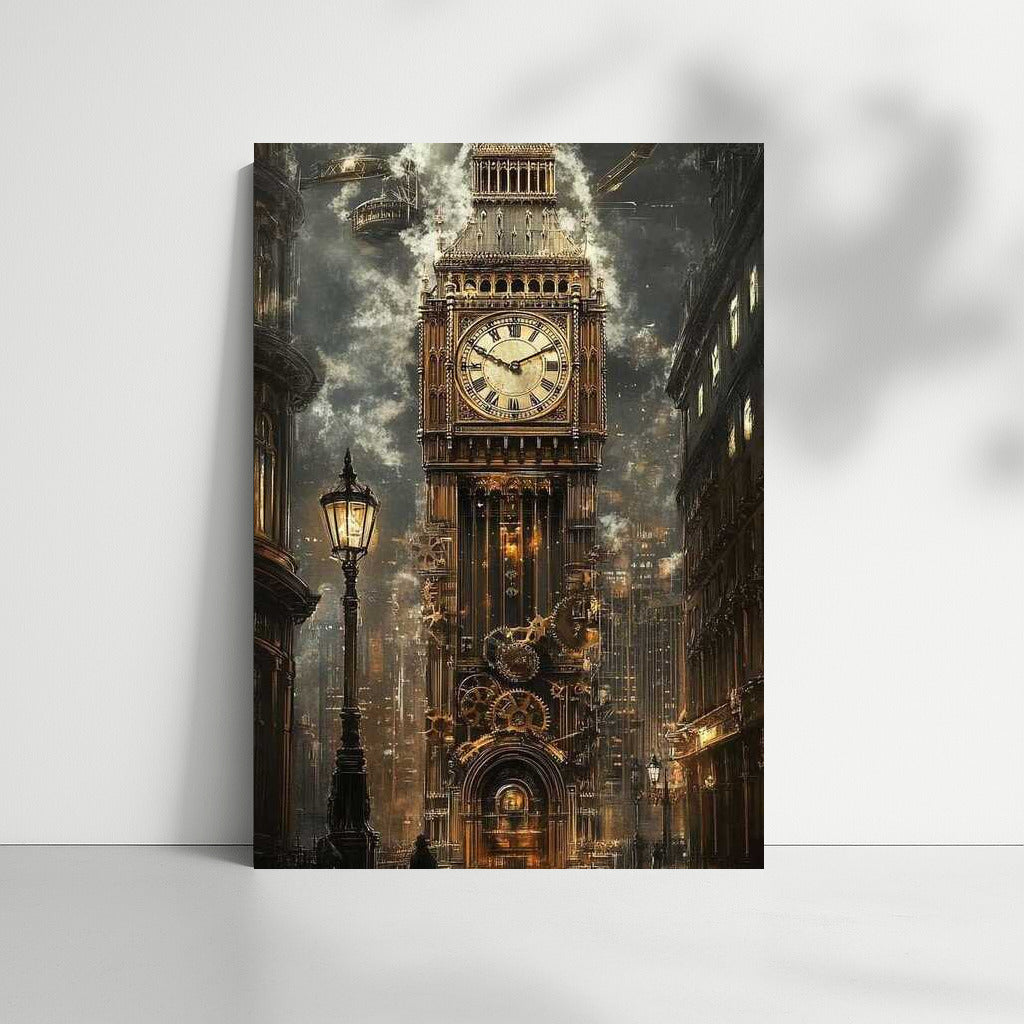 Vortex of Steam and Gears: Time Travel in Steampunk Style